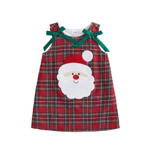 Toddler Baby Girl Plaid Christmas Dress